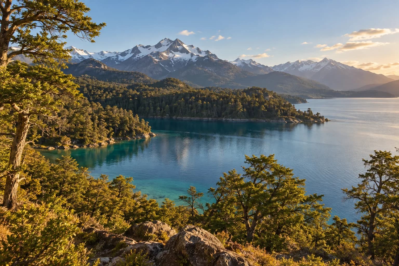 Detalle del paisaje de un recuerdo en Bariloche